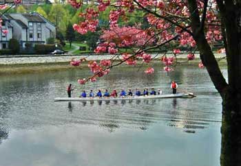 teaching new paddlers